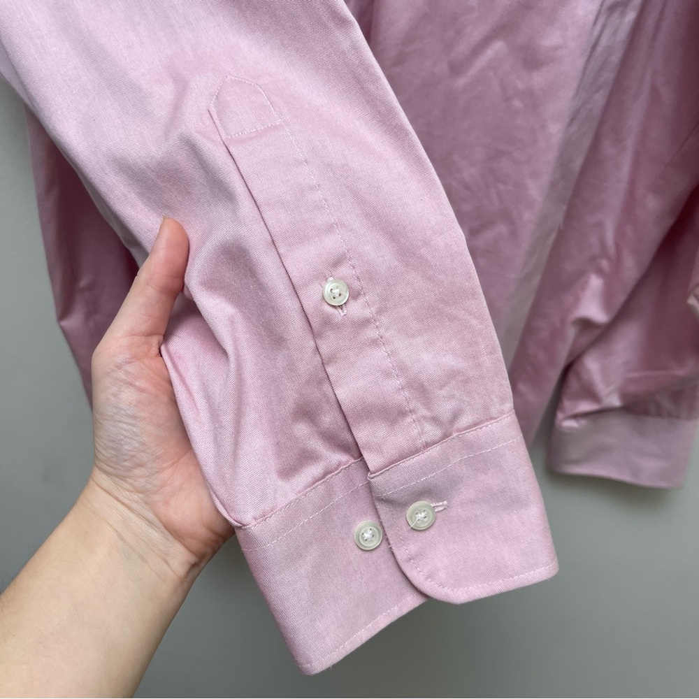 Geoffrey Beene Pink Button-Up Shirt - Picture 6 of 10